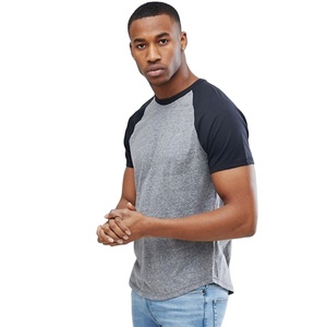 Camiseta deportiva para hombre, camisa de entrenamiento de 95% algodón, 5% licra, gran oferta, 2023 - Product Image 1