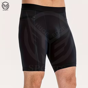 Shorts d'été personnalisés pour hommes, séchage rapide, en Spandex/Polyester, élégants et confortables pour les activités de plein air et la plage, service OEM - Product Image 4