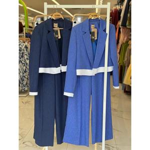 Audrey Women's Crop <b>Jacket</b> <b>Suit</b> 10106 Series Elegant and Stylish Set - Product Image 3