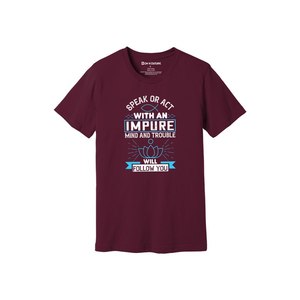 Camiseta de algodón 100% para mujer, estampado de temas 3D de Buda, estilo informal, 12 opciones de color, 160-180, colocación de diseño personalizable GSM pesado - Product Image 2
