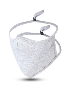 Masque facial en coton biologique peigné Clean Air, texture douce, contrôle de la respiration, surface lisse, maintien des oreilles, protection quotidienne - Product Image 4