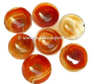 Artisanat en pierre semi-précieuse indienne Artisanat en pierre semi-précieuse Principaux fournisseurs Onyx rouge indien 50-55mm/Agate indienne - Product Image 2