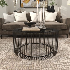 Table basse moderne en métal écologique pour la maison et le salon - Product Image 3