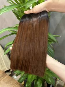 OP-cabello 100% humano sin enredos para mujer, cabello de color marrón - Product Image 2