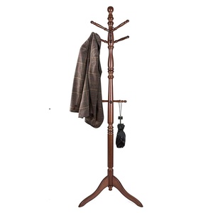 Latest Design Wooden Tree <b>Coat</b> <b>Rack</b> Stand 3 Adjustable Sizes <b>Free</b> <b>Standing</b> <b>Coat</b> <b>Rack</b> <b>Coat</b> Hanger Stand with Low Prices - Product Image 1