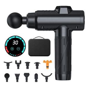 Masajeador Corporal Portátil con Logotipo Personalizado, Masajeador Muscular de Mano, Masaje de Tejido Profundo, Pistola de Masaje de 10 Cabezales para Terapia Profesional - Product Image 2