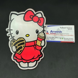 Hello Kitty Carreaux d'extension de cils de marque privée Palette Coeur Popcorn Plaque de cils Acrylique durable Outils de cils magnétiques - Product Image 3