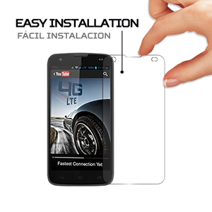 Protecteur d'écran antichoc pour Yezz Andy C5QL, protection d'écran de téléphone portable durable de qualité supérieure - Product Image 2