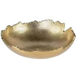 Trending Aluminium <b>Metal</b> Decorative Fruit <b>Bowl</b> for Serving Salad and Decor Home and Kitchen - Product Image 3