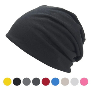 Bonnets unisexes en polyester pour hommes/femmes, bonnets décontractés avec impression numérique, faible MOQ, bonnet fin - Product Image 2