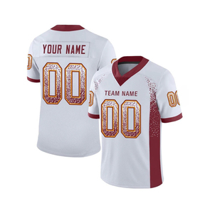 Maillot de football américain confortable et parfait pour le sport et les équipes, manches courtes, personnalisable, haute qualité, 100% polyester - Product Image 2