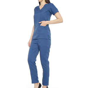 Ensemble d'uniformes médicaux personnalisables unisexes d'été de haute qualité, style jogger, pour hôpital - Product Image 3