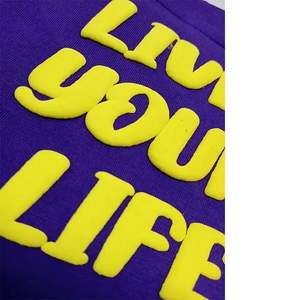 Fournisseur de haute qualité Nouvelle marque à la mode T-shirt imprimé 3D personnalisé T-shirts de sérigraphie en mousse - Product Image 6