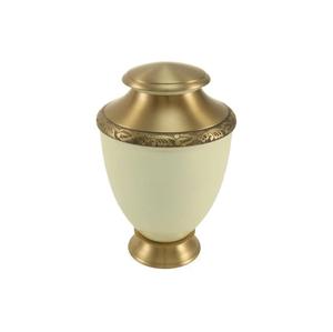 Urna de cremación de aluminio y Metal más vendida con diseño Meenakari Contenedor de tamaño completo para cenizas funerarias Forma de tamaño personalizado - Product Image 5