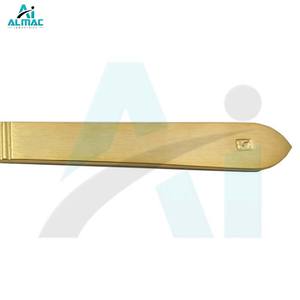 Manche de scalpel en acier ALMAC, conçu avec précision, offrant une prise en main améliorée et une utilisation sécurisée de la lame, certifié CE pour les cliniques chirurgicales - Product Image 6
