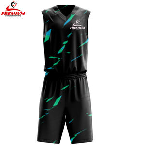 Nouveaux uniformes de basket-ball de qualité supérieure Ensembles d'uniformes de basket-ball pour adultes et enfants personnalisables nouvellement conçus - Product Image 4
