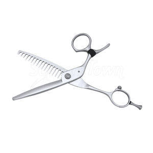 กรรไกรผอมบางแบบหมุนนิ้วหัวแม่มือหมุนได้ปรับความตึงได้และจับสบาย - Product Image 4