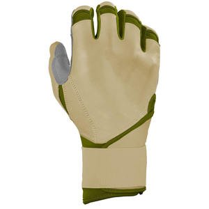 Gants de frappe de baseball en cuir Cabretta professionnels, design à manchette longue, pour adultes et jeunes, gants de sport d'entraînement, confort et performance - Product Image 1
