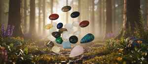 Cabujones de Ágata Natural de Primera Calidad, Forma Semicircular, Parte Posterior Plana, Piedra Preciosa, Cristal Curativo Natural, 20% de Descuento y Regalo - Product Image 1