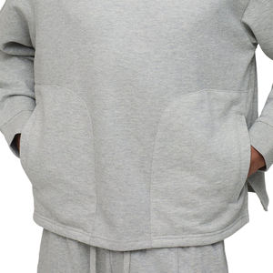 เสื้อมีฮู้ดของผู้ชายเสื้อมีฮู้ดแนวสตรีท400จีเอสเอ็มพิมพ์ลายดิจิตัล - Product Image 4