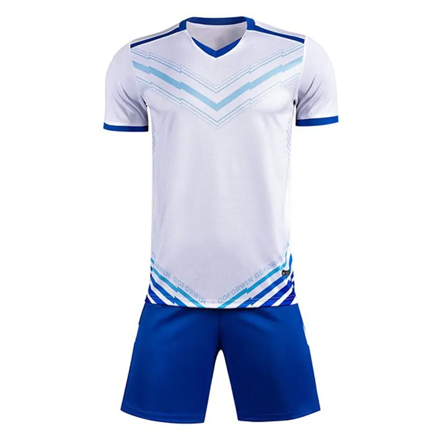 Erkekler futbol üniformaları ucuz futbol takımı üniforması futbol forması kısa Set gençlik eğitim spor giyim