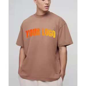 T-shirt unisexe surdimensionné 100% coton imprimé en 3D polyester sublimation motif solide pour la mode/stock - Product Image 4