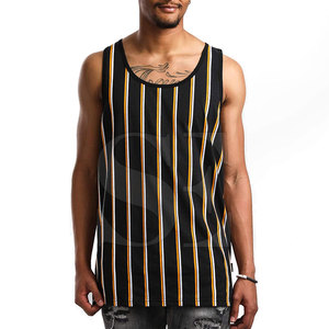 2025 <b>Men's</b> Vests Gym Tank Top <b>Men</b> <b>Singlets</b> <b>Men</b> Ribbed Polyester Tank Tops OEM Service Best Sale Vest - Product Image 1