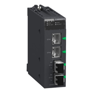 สำหรับ SCHNEIDER ELECTRIC BMXNRP0201C ตัวแปลงไฟเบอร์ Modicon X80 2CH 100Mb SM/LC รีเลย์สำหรับสภาพแวดล้อมที่รุนแรง - Product Image 1