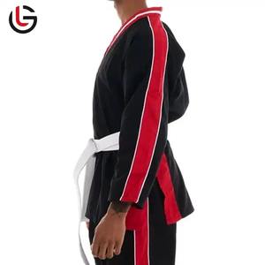 Kimono De Jiu Jitsu De algodón personalizado De fábrica, traje De artes marciales, uniforme De Taekwondo con función elástica, venta al por mayor - Product Image 5