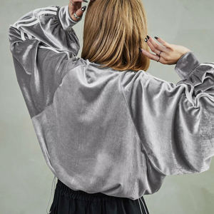 Sweat-shirts pour femmes en velours de haute qualité 2026 / Sweat-shirt en velours chaud et doux avec un look haut de gamme, coupe confortable, sweat-shirts pour femmes 2026 - Product Image 4