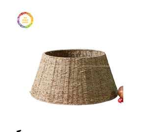 Custom <b>Wicker</b> Christmas Tree <b>Fence</b> Durable Christmas Tree <b>Fence</b> for Holiday Party Decoration Indoor Outdoor Garden Barrier - Product Image 3