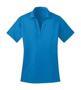 เสื้อโปโลผ้าย้อมคอวีสำหรับผู้หญิงเสื้อโปโลสำหรับใส่ทำงานแบบดั้งเดิมย้อมสี100% ผ้าโพลีเอสเตอร์สี2025 - Product Image 3