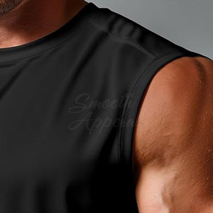 Camiseta sin Mangas Casual para Hombre, Tejida, 100% Algodón Suave y Transpirable, Diseñada para Máxima Comodidad, Flexibilidad y Estilo, con Larga Duración - Product Image 6