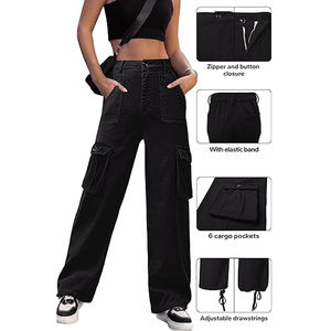 Pantalones de chándal pesados de alta calidad con logotipo personalizado, pantalones de jogging para mujer, pantalones de chándal para mujer, pantalones/pantalones para mujer OEM - Product Image 4