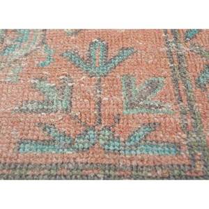 Vintage 9x12 Wool Rugs in Red & Orange Hand Knotted Medallion Pattern for Home & Living Room Rectangle Hallway <b>Carpet</b> - Product Image 3