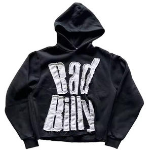 Stitchmode Manufacturer Heavyweight Vintage Distressed Acid Wash Thermal Hoodie Blank Streetwear Cropped Hoodie <b>Men</b> - Product Image 6