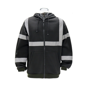 Ropa DE SEGURIDAD Chaquetas de seguridad de alta visibilidad Jersey con capucha Ropa DE TRABAJO reflectante Sudaderas con capucha y sudaderas para hombres - Product Image 3