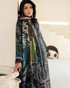 AJM Trade House 5556 Designer ethnique pakistanais femmes Salwar costumes soie formelle et Georgette lourde pour les fêtes - Product Image 3