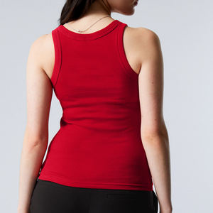 Débardeur tricoté pour femmes 100% coton tissu écologique pour les activités de plein air d'été et le confort quotidien et le style d'utilisation - Product Image 4