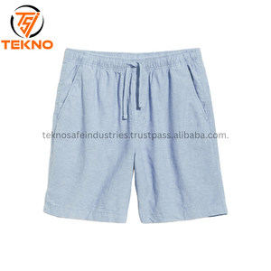 Short de sport en coton 6XL pour hommes et femmes High Street Fitness Gym Workout Motif solide et anti-rides OEM - Product Image 6