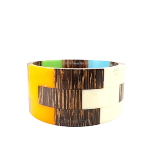 กำไลเรซิ่นทำมือ ดีไซน์ทันสมัย หลากสีสัน กำไลเรซิ่นสั่งทำได้ ขายส่งกำไลเรซิ่น มีจำหน่ายจากอินเดีย - Product Image 1