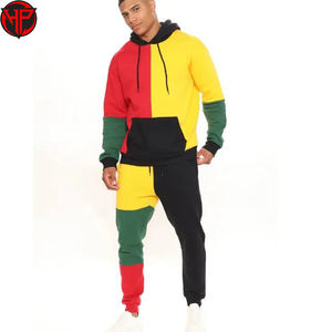 Chándal personalizado Flare Baggy Stacked Sweat Pant Sweatsuit Pullover Fleece Oversized Streetwear Sudadera con capucha y conjunto de pantalones de chándal - Product Image 1