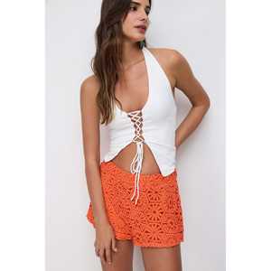 Top con detalle de cordones en la parte delantera - Product Image 5