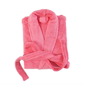 Proveedor profesional a granel que vende Albornoz de manga larga de lana de poliéster 100% grueso suave hecho a medida OEM para Unisex - Product Image 1