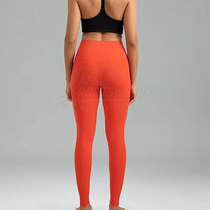 Leggings Modernos Casuales de Cintura Alta y Transpirables para Mujer, con Flexibilidad en Cuatro Direcciones, para Entrenamiento y Uso Diario - Product Image 3
