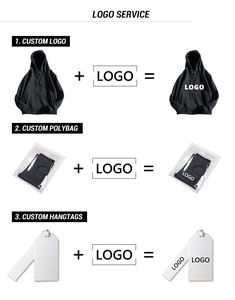 เสื้อฮู้ดมีซิปโอเวอร์ไซส์วินเทจแฟชั่นสตรีทแวร์ขนแกะรุ่นใหญ่พิเศษโลโก้ได้ตามต้องการสำหรับฤดูหนาว - Product Image 4