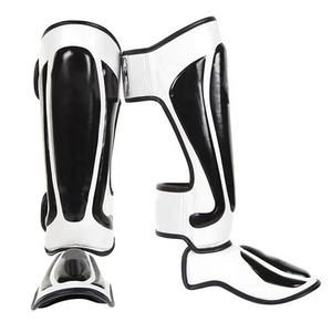2024 nueva llegada adultos espinilleras de cuero para MMA y entrenamiento de artes marciales precio de fábrica logotipo personalizado competición listo - Product Image 5