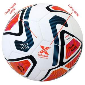 ฟุตบอลในร่มสำหรับผู้ใหญ่ ไซส์มาตรฐาน 5 ผลิตจากวัสดุ PVC คุณภาพสูง เป็นมิตรกับสิ่งแวดล้อม ใช้ได้ทั้งในร่มและกลางแจ้ง ออกแบบโลโก้ได้ตามต้องการ เหมาะสำหรับการฝึกซ้อม - Product Image 6