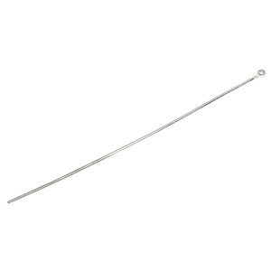 Diadema de plata de ley de 60*0,5mm con bola, hallazgos de joyería, fabricación de joyas, materia prima, diademas y ojales - Product Image 2