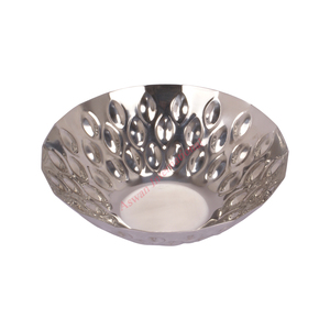 Para la gran oferta, cuenco martillado redondo Chapado en cobre, vajilla de Metal barata para el hogar, Hotel, restaurante para servir flores - Product Image 6